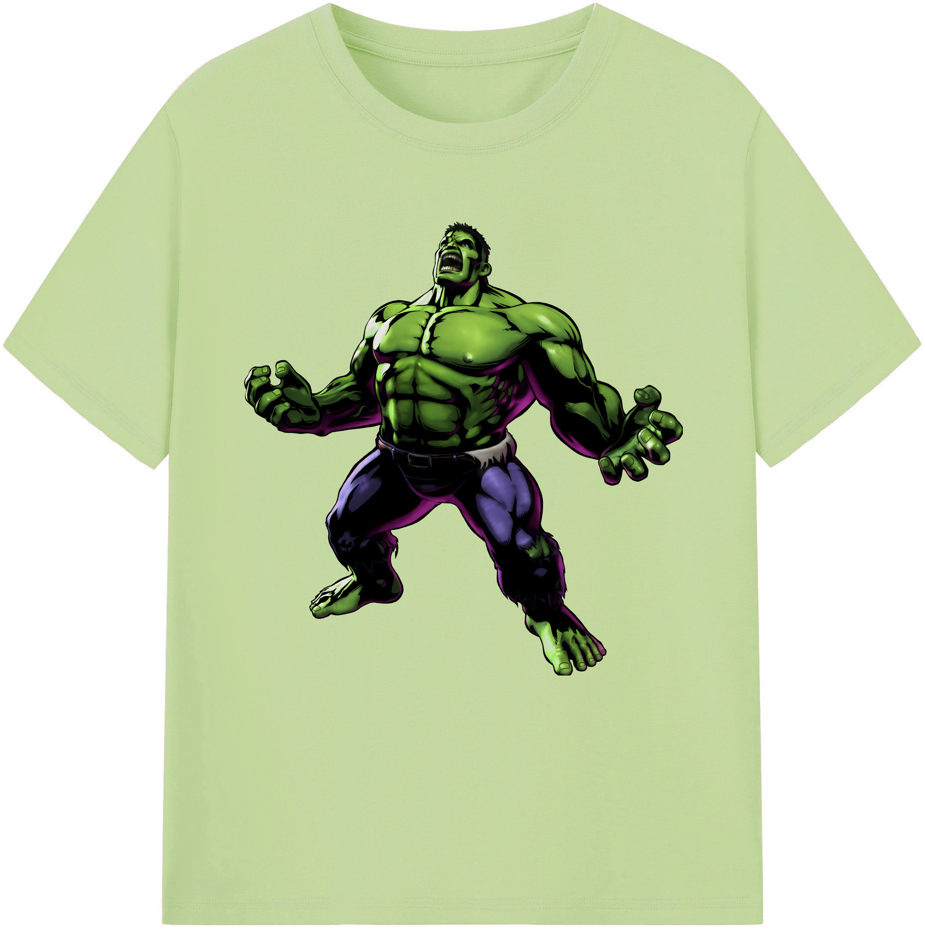 （画像用） アベンジャーズ The Avengers 綿100％半袖Tシャツ（フロントプリント）
